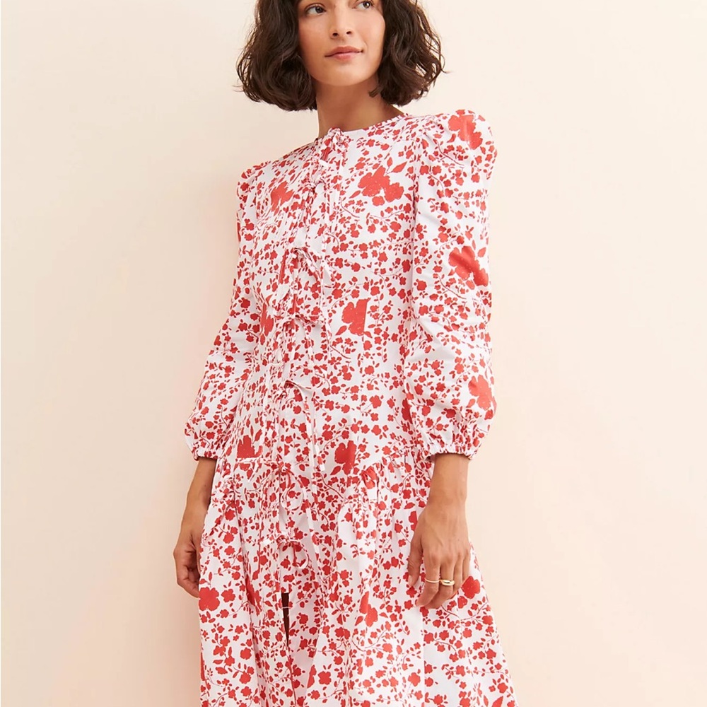 Free People Naya Rea Anni Tie-Front Dress
